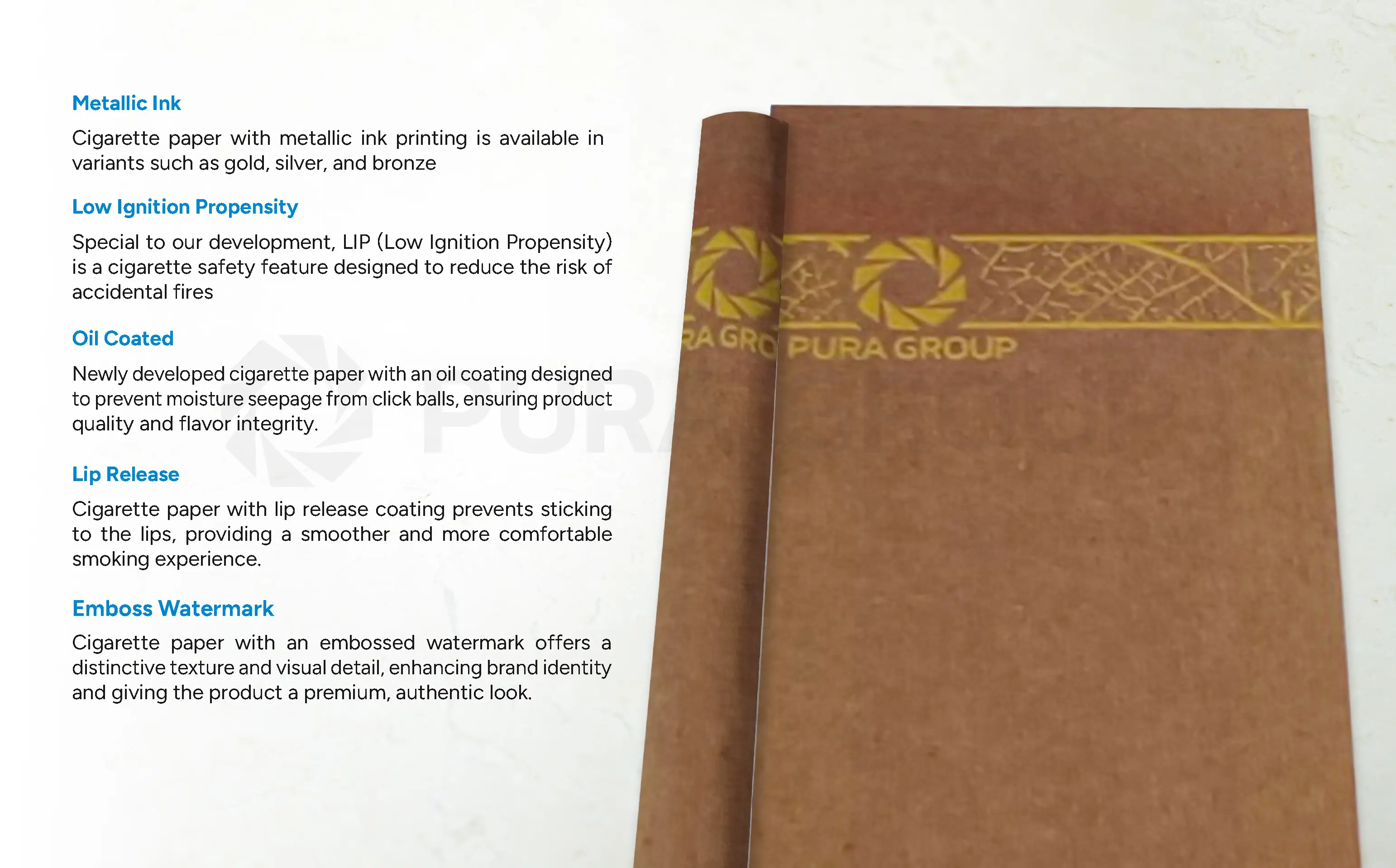 Metallic Ink - Detail Image Pura MICS